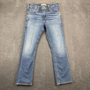 Signature Levi Strauss & Co. Bootcut Jeans Mens 28x28 Blue Denim